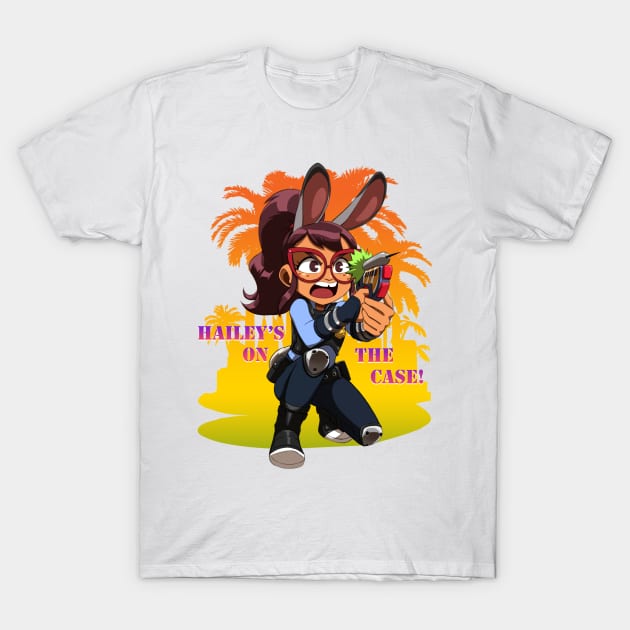 Hailey's On It! - Hailey Banks Judy Hopps (T-Shirt) T-Shirt by Reddanmanic